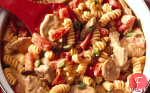 Pâtes Épicées au Beurre d'Arachide et au Porc