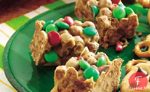 Barres de Céréales Au Chocolat des Fêtes