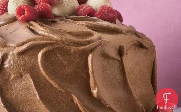 Mousse au Chocolat - Gâteau aux Framboises