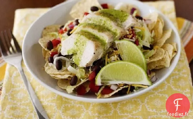 Salade Tex-Mex avec Vinaigrette à la Coriandre et au Miel
