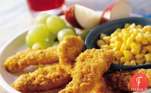 Lanières de Poulet au Fromage