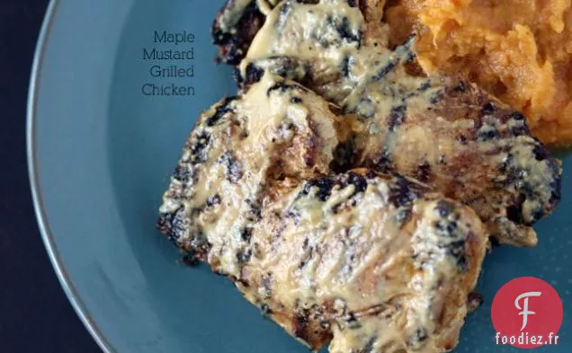 Poulet Grillé À l'Érable et à la Moutarde