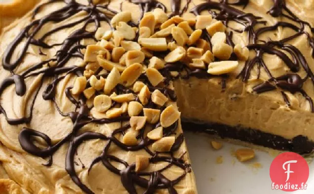 Tarte aux Truffes Au Chocolat Et au Beurre d'Arachide