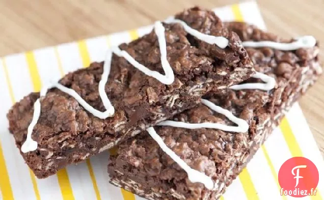 Barres de Brownie à l'Avoine