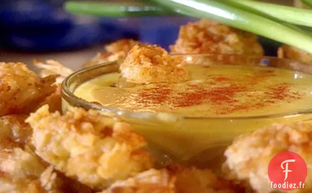 Nuggets de Poulet avec Trempette à la Moutarde au Miel