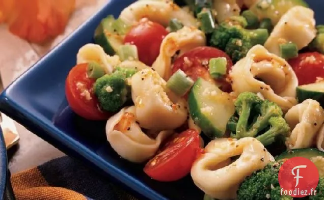 Salade de Tortellinis Marinés du Jardin