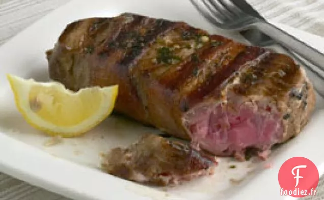 Thon Baconisé Au Beurre Citron