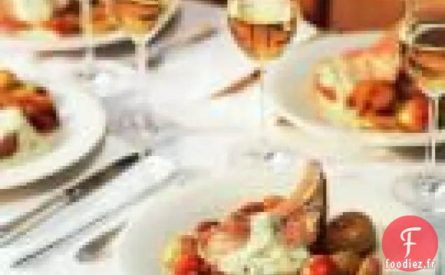 Longe De Porc Rôtie À L'Estragon, Moutarde Et Crème