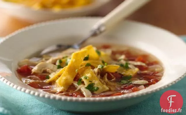 Soupe de Tortilla au Poulet