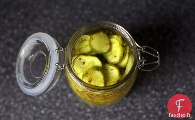 Cornichons Au Pain Et Au Beurre