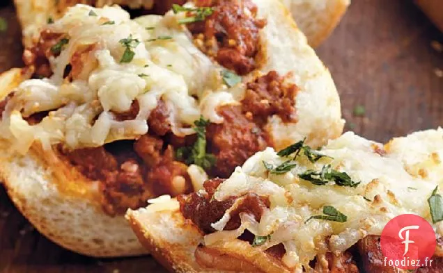 Pizza au Pain à la Saucisse Italienne