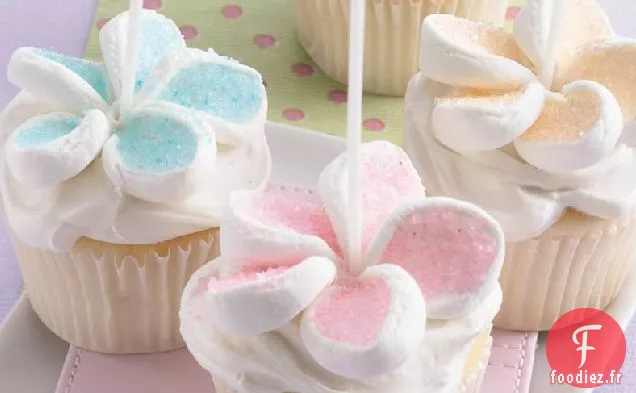 Cupcakes Aux Fleurs