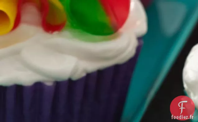 Cupcakes aux Fleurs Fruitées