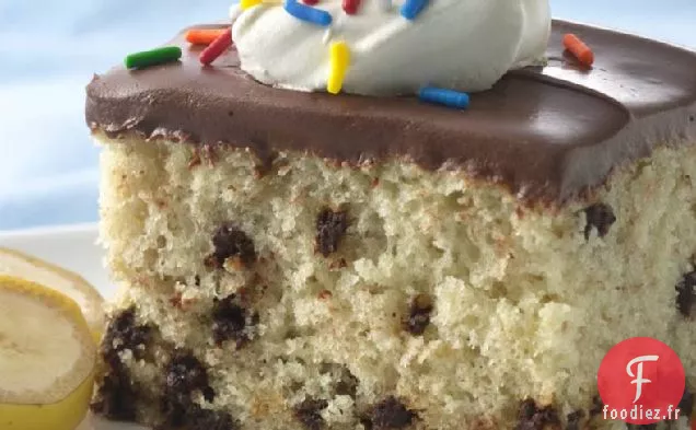Gâteau Fendu à la Banane