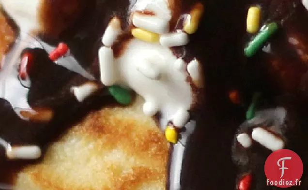 Gâteau aux Crêpes Fendues à la Banane