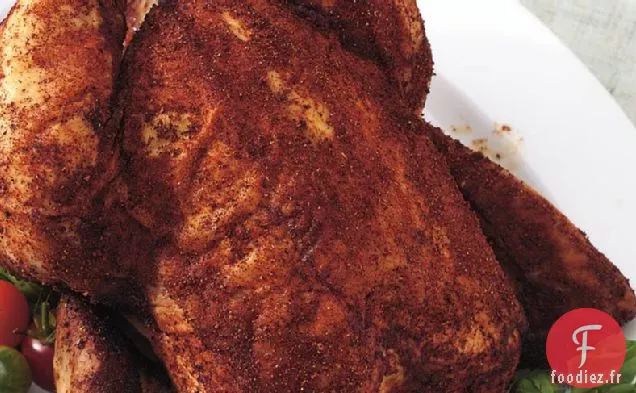 Poulet en Canette de Bière Grillée au Piment Épicé