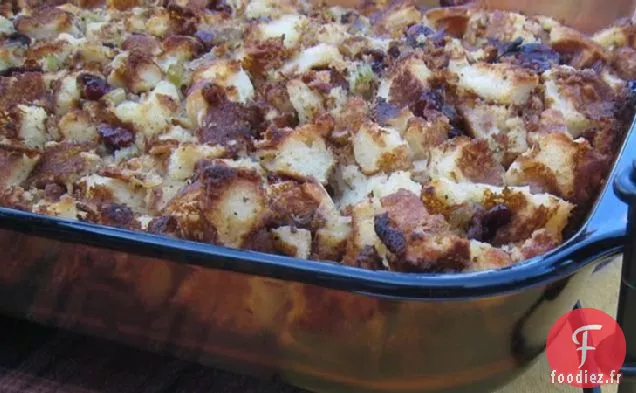 Farce aux Canneberges Sans Gluten