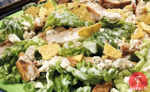 Salade César au Poulet Assaisonnée