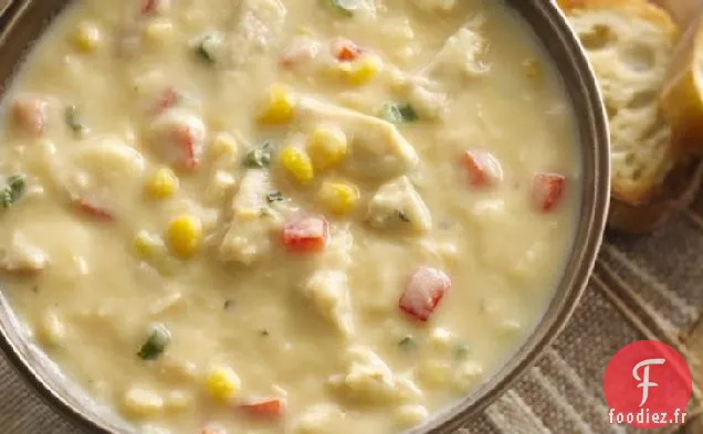 Chaudrée de Poulet en Purée de Pommes de Terre au Fromage