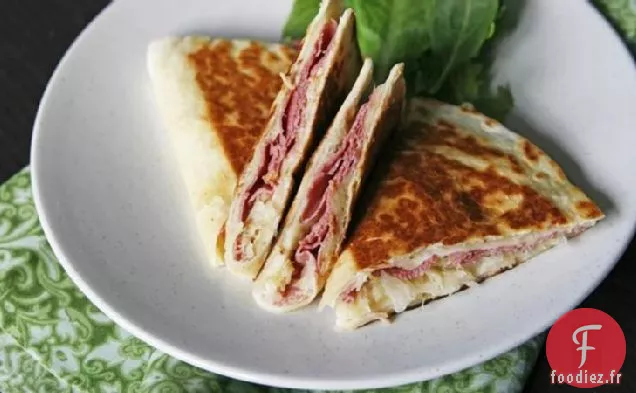 Quesadillas au Corned-Beef