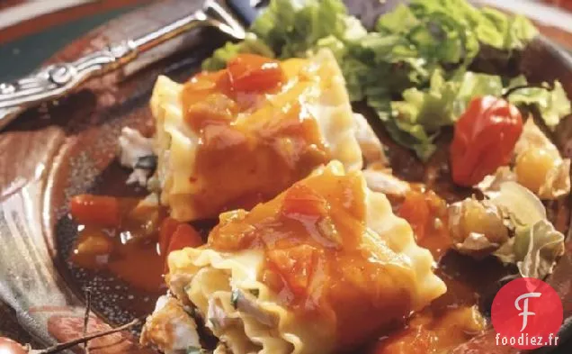 Paquets de Lasagnes au Poulet Enchilada