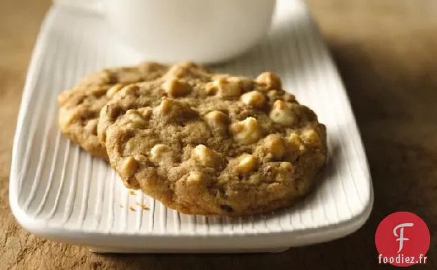 Biscuits aux Pépites de Chocolat Blanc Et Noix d'Érable