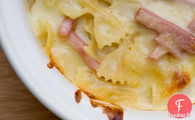 Farfalle Au Jambon Et Au Fromage