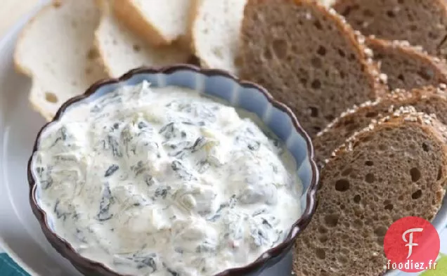 Trempette aux Épinards, Artichauts et Bière