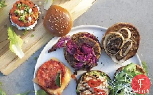 Hamburgers au Quinoa et à la feta