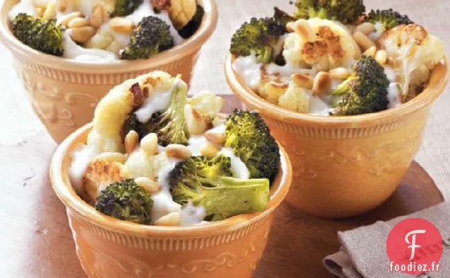 Chou-fleur au fromage et Brocoli