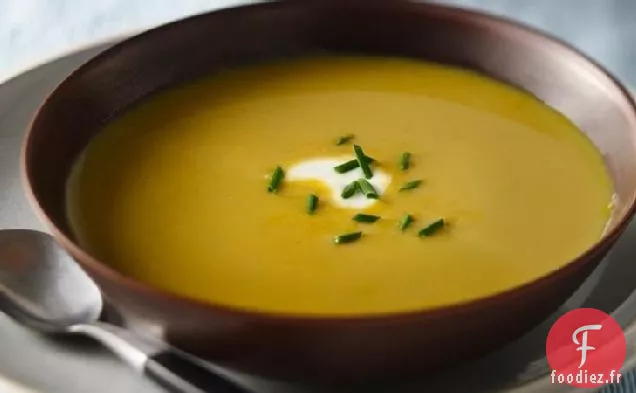 Soupe de Courge Musquée à l'Érable à la Mijoteuse