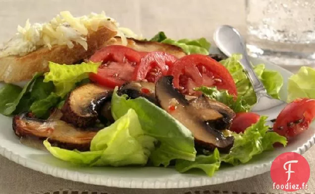 Salade de Champignons Portobello Grillés