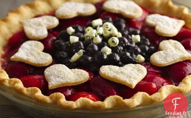 Tarte aux Délices des Amoureux des Baies