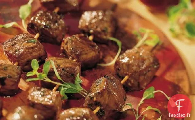 Brochettes de bœuf italiennes (Cuisson pour 2)