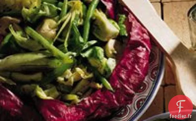 Salade de Haricots Verts-Fenouil aux Herbes Fraîches