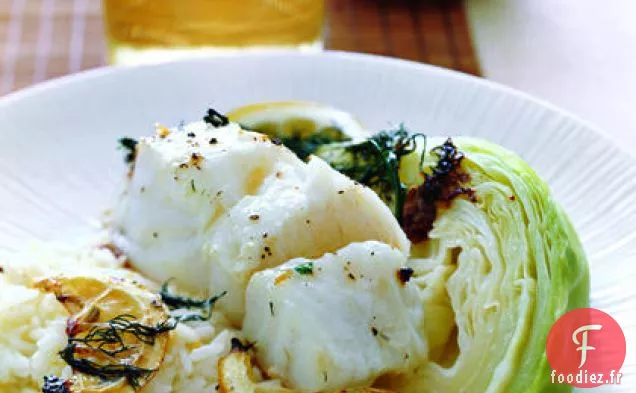 Filet de Merlu au Riz au Jasmin