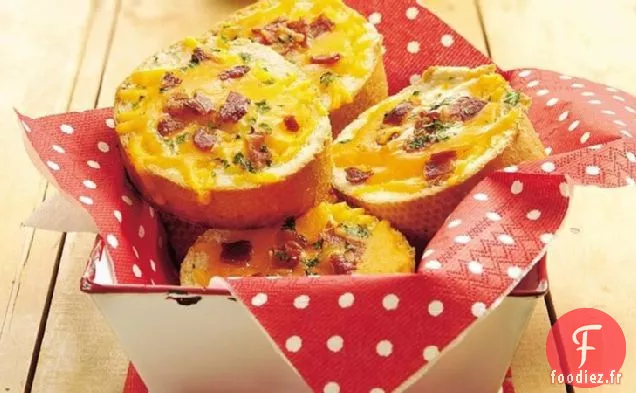 Bacon Grillé - Pain Cheddar