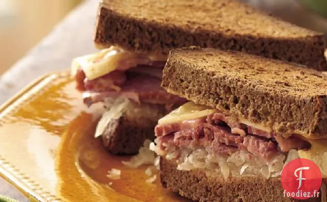 Sandwichs Reuben à la Mijoteuse