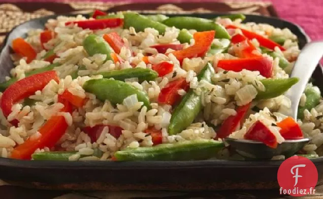 Pois Sucrés et Riz