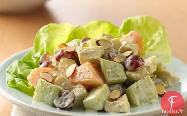 Poulet au Curry et Salade de Fruits d'Été