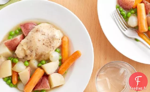 Dîner Rôti de Poulet à la Mijoteuse