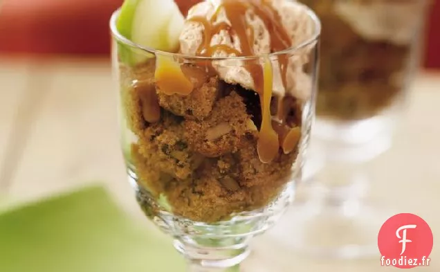Gâteau de Collation de Compote de Pommes