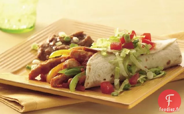 Burritos de Poulet Salsa Facile