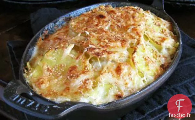 Gratin De Pommes De Terre À La Moutarde Granuleuse