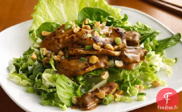 Salade de Poulet Asiatique aux Arachides