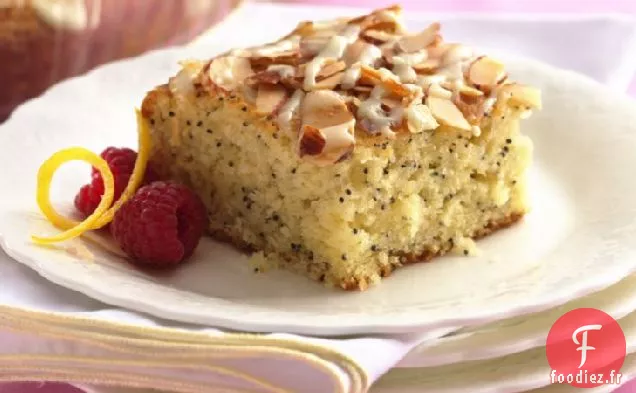 Gâteau au Café aux Graines de Pavot Et Citron