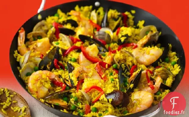 Paella aux Fruits de Mer