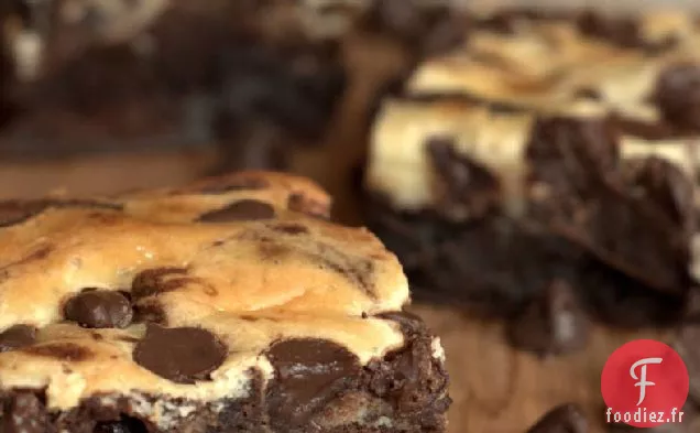 Brownies Tourbillonnants au Fromage à la Crème