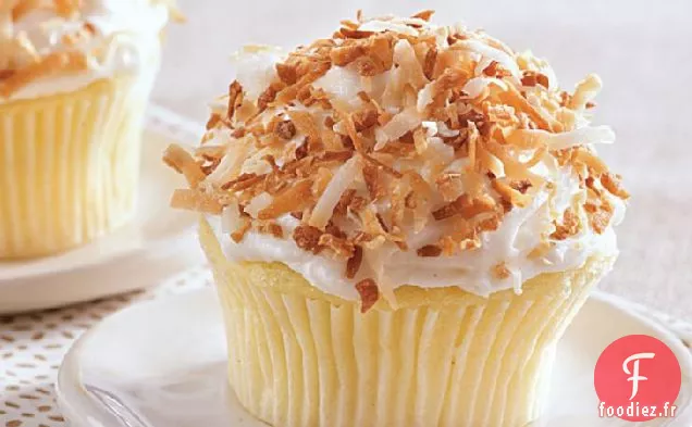 Cupcakes à la Noix De Coco Grillée