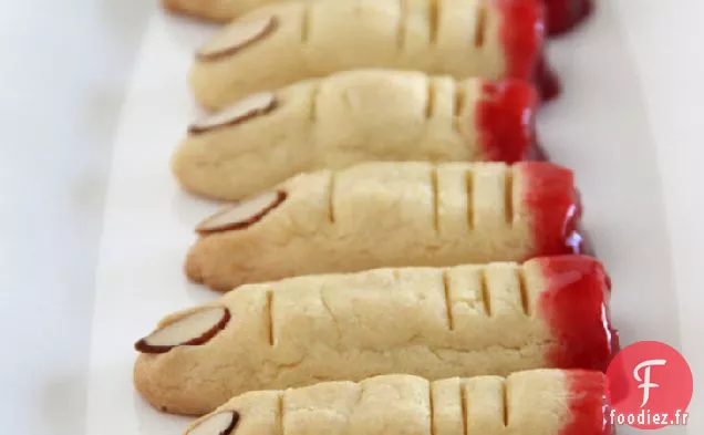 Biscuits au Sucre à Doigts Coupés